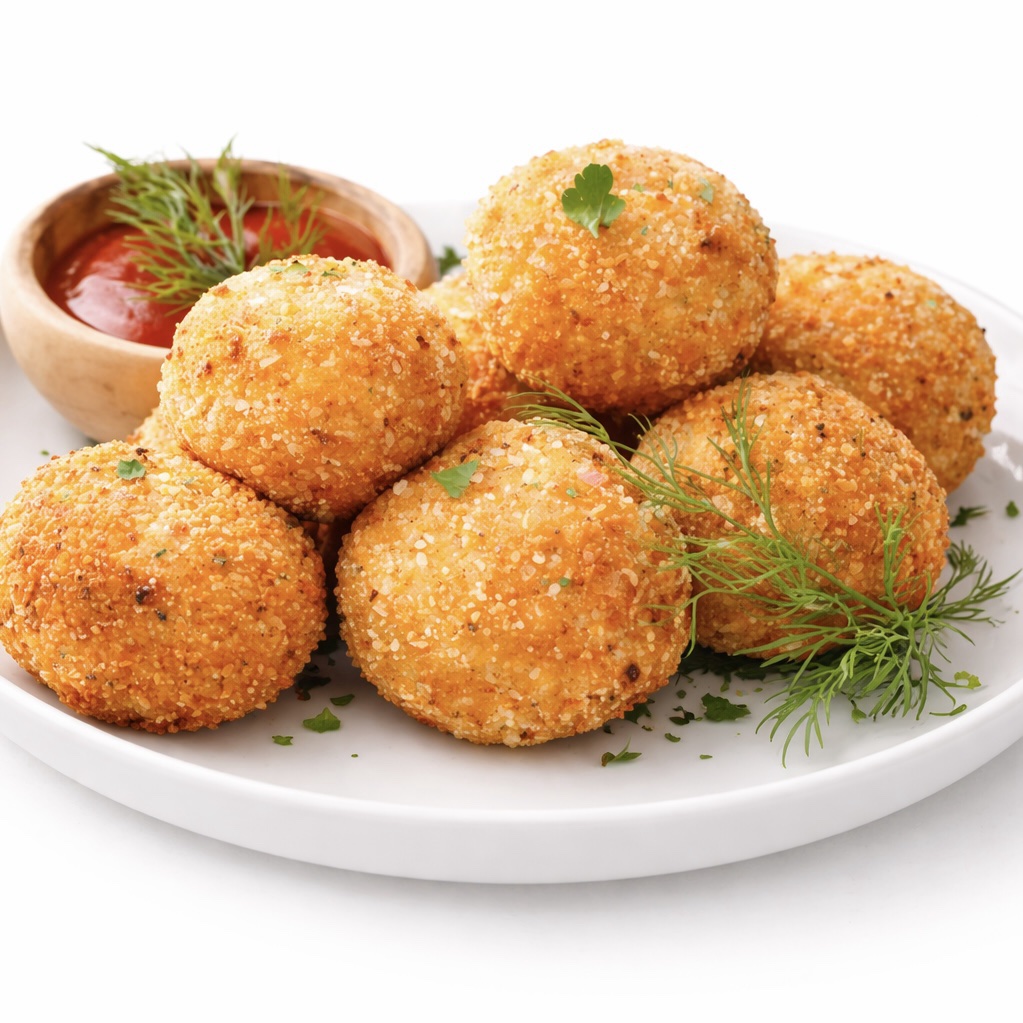 كرات البطاطس بالجبن ١٠ حبات