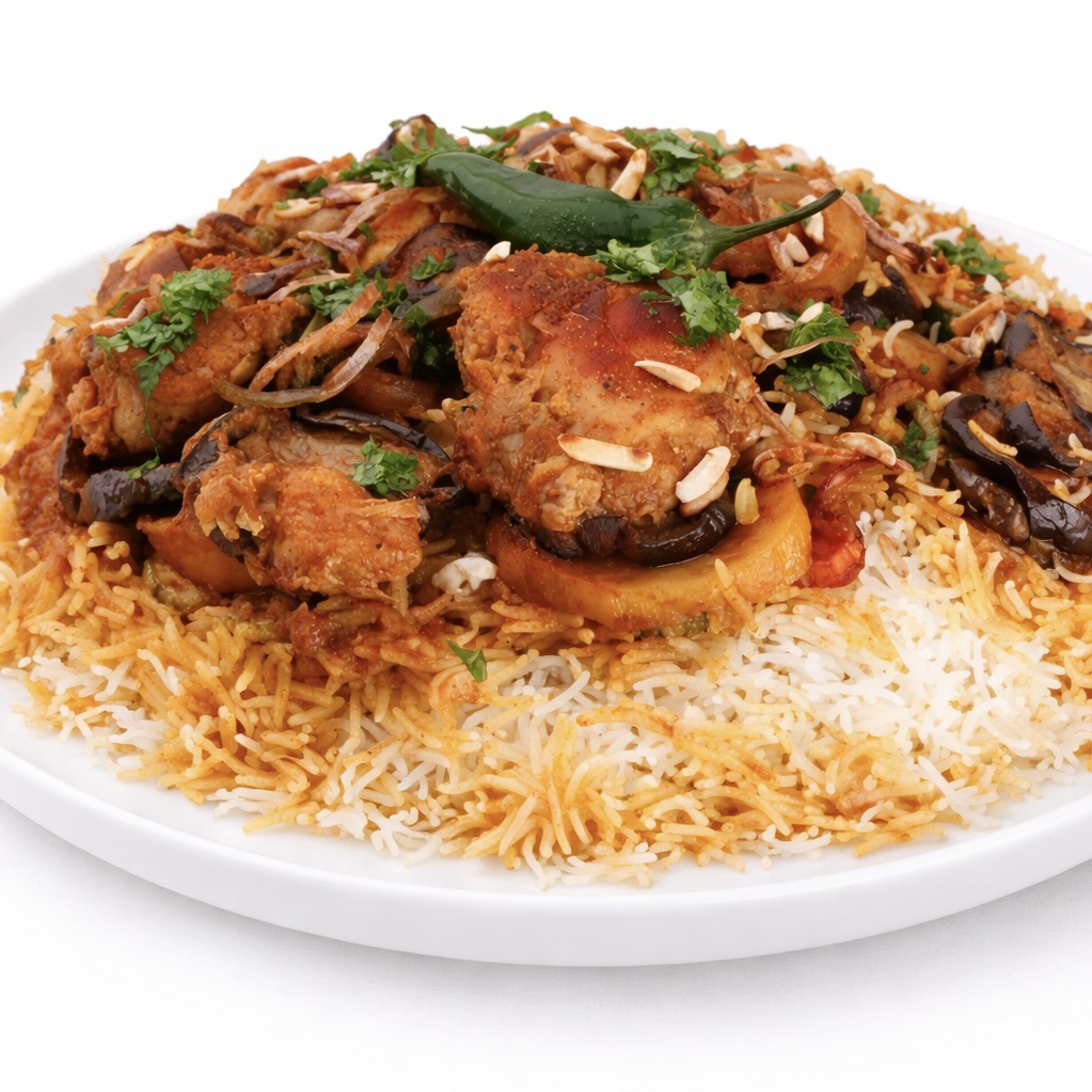 مقلوبة دجاج