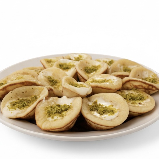 قطايف بالقشطة