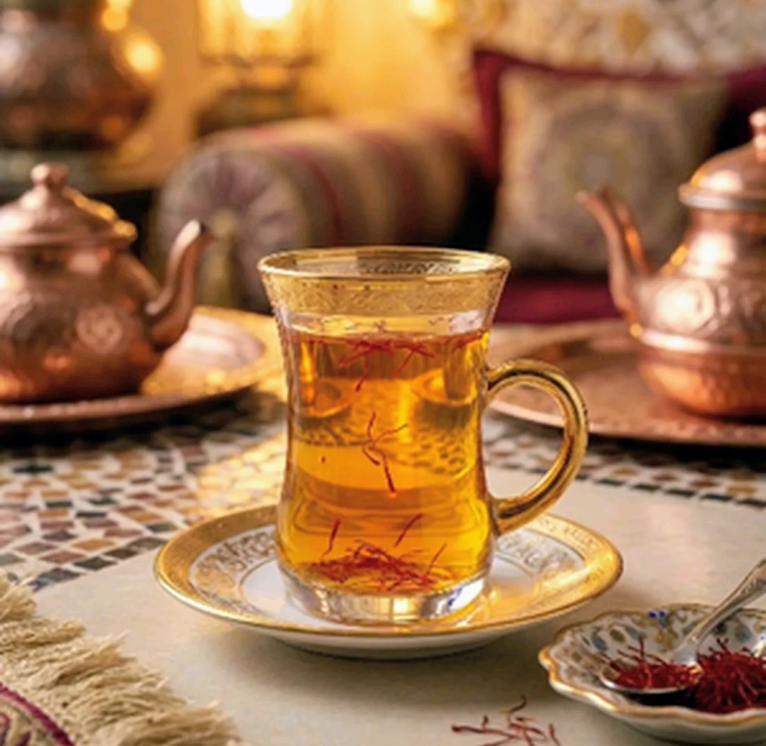 شاي اسود بل زعفران